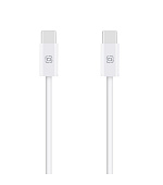 OBAL:ME Super Fast USB-C/USB-C Pletený kabel 100W 2m White