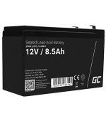 Green Cell AGM VRLA 12V 8.5Ah maintenance-free battery for the alarm system, cash register, toys