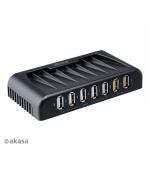AKASA USB hub 2.0 Connect 7 FC