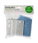 EVOLVEO RoboTrex H5, H6, příslušenství (HEPA filtr, mop z mikrovlákna)