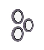 ZAGG Ochranná čočka Premium pro Apple 17 Pro/Pro Max/16 Pro/Pro Max/15 Pro/Pro Max - fialová třpytka