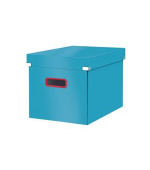LEITZ Čtvercová krabice  Click&Store COSY, velikost L (A4), klidná modrá