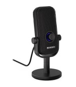 Endorfy mikrofon Solum Voice S/ drátový / RGB podsvícení / pop-up filtr / 3,5mm jack / USB-C / černý
