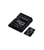 KINGSTON 128GB microSDXC CANVAS Plus Memory Card 150MB/s Read, UHS-I Speed Class, U1, V10, A1