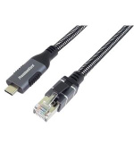 PremiumCord Ethernetový kabel USB-C -> LAN RJ45 10/100/1000 MBIT 2m