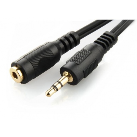 GEMBIRD 3.5 mm stereo jack, gold contacts, 5m, M/F