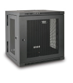 Skříň SmartRack 12U, Š=600mm, Hl=550mm, hloubka pro přepínače, montáž na stěnu