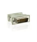 4World Adaptér DVI-A 24M - VGA 15F Gray