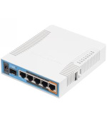 MikroTik RB962UiGS-5HacT2HnT, hAP ac, 5x LAN, 2.4+5Ghz, 802.11b/g/n/ac, ROSL4, USB, 1x SFP