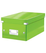 LEITZ Krabice na DVD Click&Store, zelená