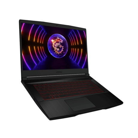 MSI Thin/GF63 12UC-811CZ/i5-12450H/15,6"/FHD/16GB/512GB SSD/RTX 3050/W11H/Black/2R