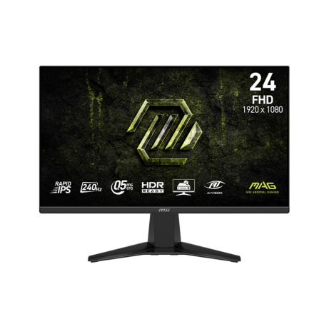 MSI MAG/245F X24/23,8"/IPS/FHD/240Hz/0,5ms/Černá/3R