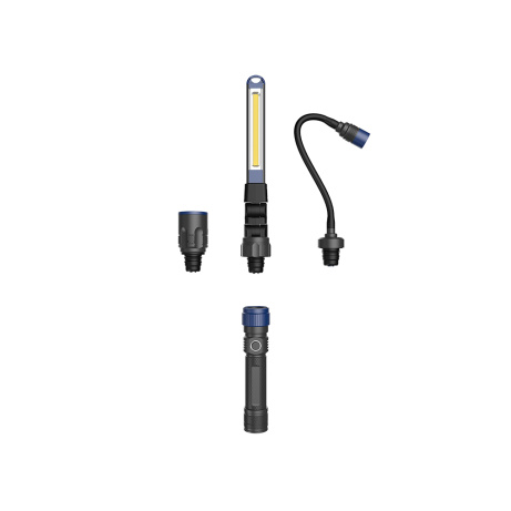 Pracovní světlo 3v1 Viking B7524/380lm (vysoká)/2200mAh/zdroj CREE XPG+COB/IPX4/IK07
