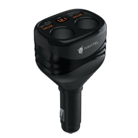 Nabíječka do auta NAVITEL USP55 Pro černá