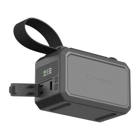 Sandberg Survivor Powerbank 40000 mAh PD100W, outdoorová powerbanka, černá