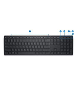 Dell bezdrátová klávesnice - KB500 - CZ/SK