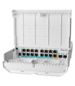 MikroTik CRS318-1Fi-15Fr-2S-OUT - netPower 15FR reverzní POE switch