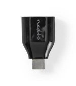 Nedis CCGB60915BK - USB 3.0 Adaptér | Typ-C Zástrčka - A Zásuvka | Černá barva