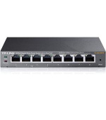 TP-Link TL-SG108PE PoE switch, 8x GLAN/4x PoE, 802.3af, 55W, 10/100/1000Mbps