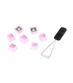 HP HyperX Rubber Keycaps - Gaming Accessory Kit - Pink (US Layout)