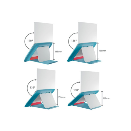 LEITZ Nastavitelný stojan pod notebook ERGO Cosy, klidná modrá