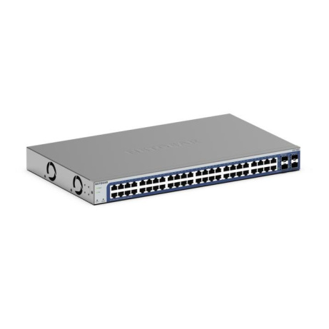 Netgear 48xGbE, Smart Switch, 2 Copper/SFP Combo Ports, 2 Dedicated SFP Ports - GS748T