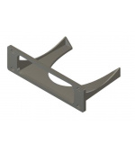 MIKROTIK držák do 10/19 racku pro MikroTik hAP AC2/hAP ac lite šedá antracit