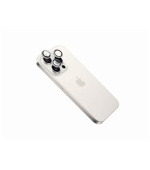 FIXED Camera Glass Apple iPhone 15P/15PM, střibrná