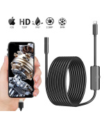 W-Star Endoskopická kamera WSE8x5HL sonda 8mm 5m HD tvrdý kabel lightning