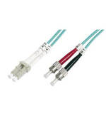 OPTIX LC-ST Optický patch cord 50/125 2m Duplex OM3