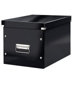 LEITZ Čtvercová krabice  Click&Store, velikost L (A4), černá