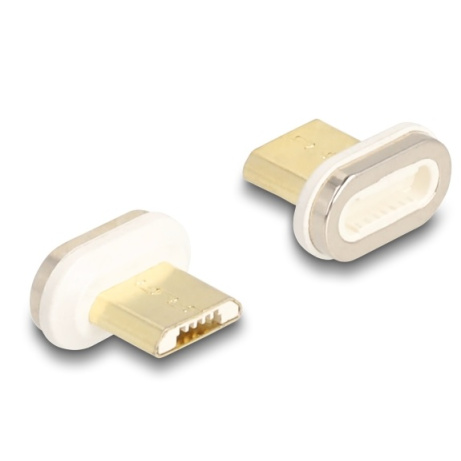 Delock Magnetický adaptér USB Typ Micro-B samec