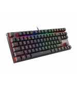 Mechanická klávesnice Genesis Thor 300 TKL RGB, US layout, RGB podsvícení, software, Outemu Red
