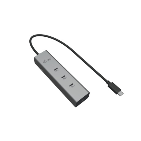 i-tec USB-C Charging Metal HUB 5port with USB-C video 8K, Power Delivery 85W