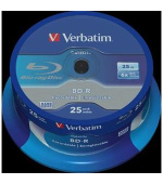 VERBATIM BD-R SL DataLife 25GB, 6x, spindle 25 ks