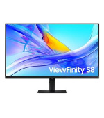 SAMSUNG MT LED LCD monitor 37" ViewFinity S8 (S80UD) VA,3840x2160,5ms,350cd/m2,3000:1,DP,HDMI,3xUSB,USB-C,RJ45,Pivot