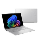 ASUS Vivobook S 15 OLED-Snapdragon X Elite X1E 78 100/32GB/1TB SSD/Qualcomm Adreno/15,6"/3K/OLED/2yPUR/Win11Home/stříbrn