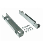 Gembird kovový montážní rámeček pro 2× 2,5" HDD/SSD do 3,5" pozice