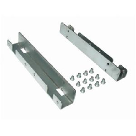 Gembird kovový montážní rámeček pro 2× 2,5" HDD/SSD do 3,5" pozice