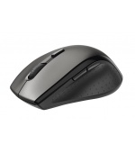 TRUST KUZA/Kancelářská/Optická/Bezdrátová USB/Černá-stříbrná