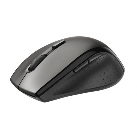 TRUST KUZA/Kancelářská/Optická/Bezdrátová USB/Černá-stříbrná