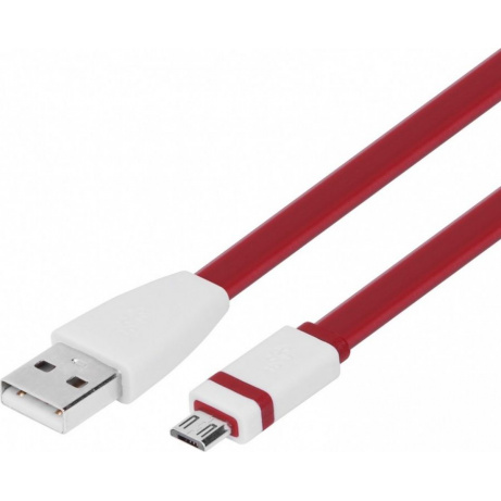 TB Micro USB - USB cable 1m burgundy
