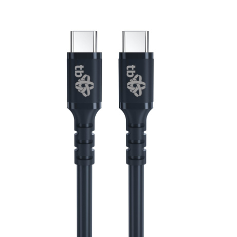 TB USB C - USB C 60W Jelly kabel 1m černý