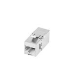 LANBERG FEED-THRU KEYSTONE CONNECTOR RJ45->RJ45 CAT.5E FTP 90