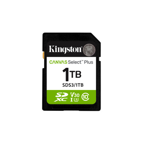 Kingston Canvas Select Plus/SDXC/1TB/UHS-I U3 / Class 10