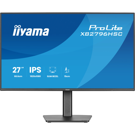 iiyama ProLite/XB2796HSC-B1/27"/IPS/FHD/144Hz/3ms/Černá/3R