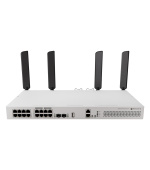MikroTik CRS418-8P-8G-2S+5axQ2axQ-RM, Cloud Router Switch