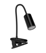 CONNECT IT CLIP 2 stolní Led lampička s klipem, baterie,USB-C, ČERNÁ