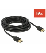Delock DisplayPort kabel 8K 60 Hz 5 m DP 8K certifikováno