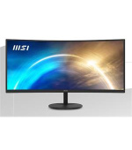 MSI monitor PRO MP341CQ, 34" zakřivený /3440x1440 (UWQHD)/VA LED/1ms/3000:1/300cd/m2/100Hz /2 x HDMI/DP/černý
